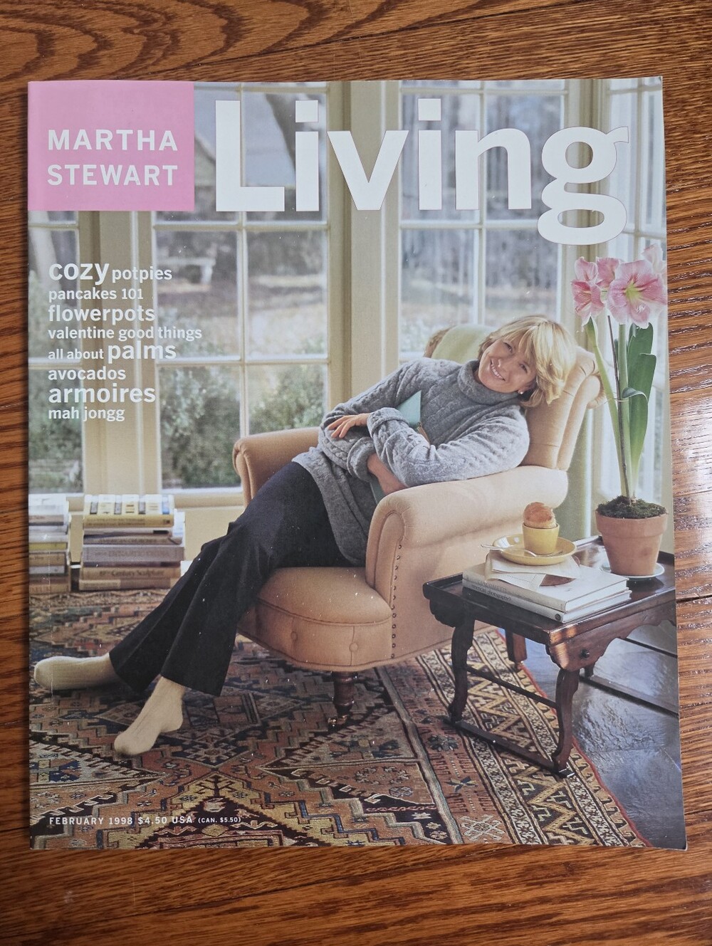 Martha Stewart Living Magazine, February 1998